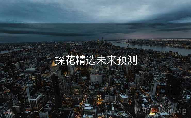 探花精选未来预测