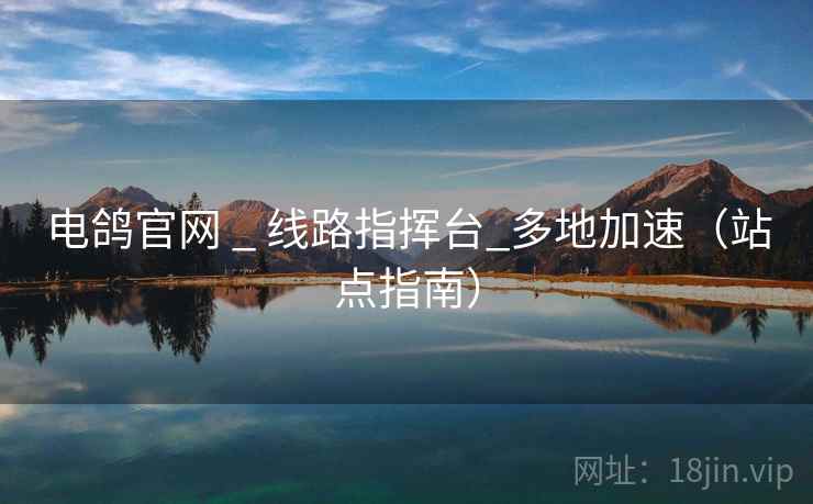 电鸽官网 _ 线路指挥台_多地加速(站点指南)